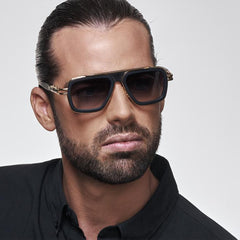 DITA - GRAND LXN EVO - Black Gradient - Golden - Metal - Acetate - Square- Premium Sunglasses - Eyewear