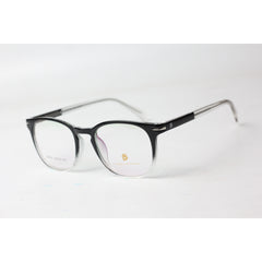 David Beckham - 2107 - Black - Transparent White - Acetate - Round - Optics - Eyewear