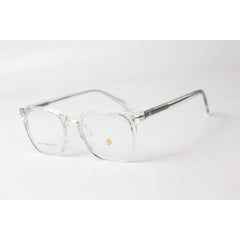 David Beckham - 2107 - Transparent White - Acetate - Round - Optics - Eyewear