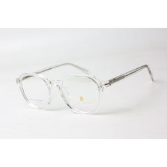 David Beckham - 2111 - White Transparent - Acetate - Round - Optics - Eyewear