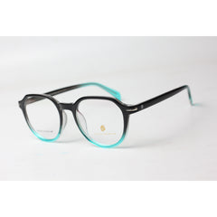 David Beckham - 2111 - Black - Blue - Acetate - Round - Optics - Eyewear