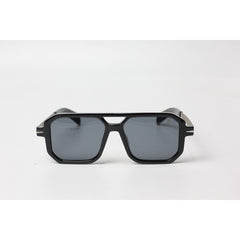 David Beckham - 4006 - Shiny Black - Acetate - Metal - Rectangle - Sunglasses - Eyewear