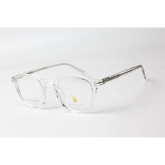 David Beckham - 2109 - Transparent White - Acetate - Round - Optics - Eyewear