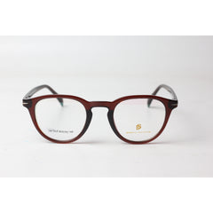 David Beckham - 2109 - Oak Brown - Acetate - Round - Optics - Eyewear