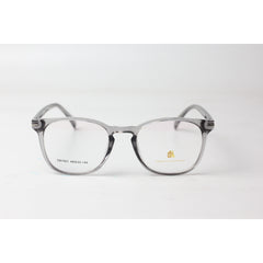 David Beckham - 2107 - Transparent Gray - Acetate - Round - Optics - Eyewear