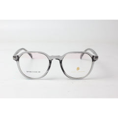 David Beckham - 2111 - Gray Transparent - Acetate - Round - Optics - Eyewear