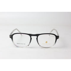 David Beckham - 2108 - Black - White Transparent - Acetate - Round - Optics - Eyewear