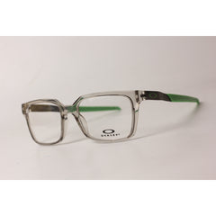 Oakley - EXCHANGE - Transparent Gray - Green -TR - Curved - Light Weight - Square - Premium Optics - Eyewear