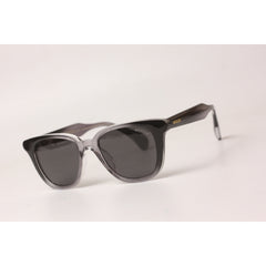 Moscot - M99 - Black - Transparent White - Polarized - Acetate - Square - Premium Sunglasses - Eyewear