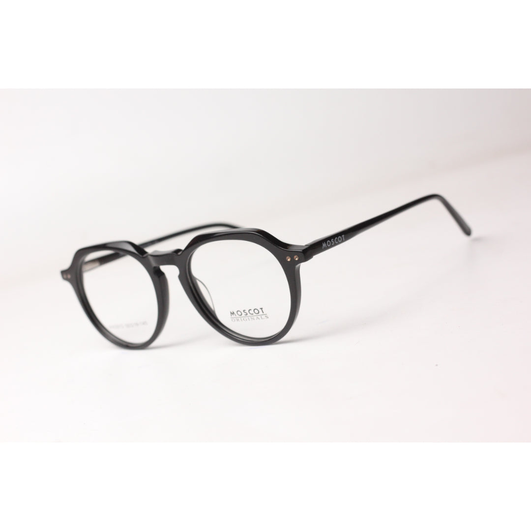 Moscot - Black - Acetate - Round - Premium Optics - Eyewear