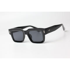 XSHADES - Angus - 7102 - Black - Acetate - Square - Sunglasses - Eyewear