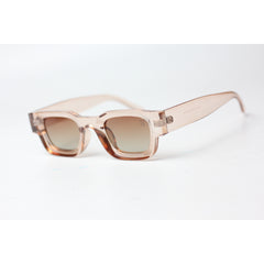 XSHADES - Rapperz - 7100 - Transparent - Brown Gradient - Polarized - Acetate - Square - Sunglasses - Eyewear