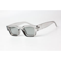 XSHADES - Rapperz - 7100 - رمادي شفاف - مستقطب - أسيتات - مربع - نظارات شمسية - نظارات طبية 