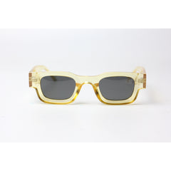 XSHADES - Rapperz - 7100 - Yellow - Black - Polarized - Acetate - Square - Sunglasses - Eyewear