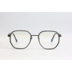 Prada - PX100 - Gunmetal Gray - Blue Cut - Metal - Acetate - Round - Optics - Eyewear