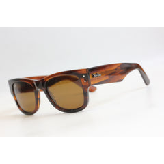 Ray Ban - Mega Wayfarer - Marble Brown - Sqaure - Premium Sunglasses - Eyewear