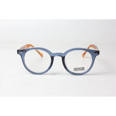 Moscot - GREPS - Transparent Blue - Brown - Acetate - Round - Optics - Eyewear