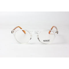 Moscot - MILTZEN - Transparent White - Brown -  Acetate - Round - Optics - Eyewear