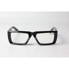 Prada - Trojan - 3005 - Bold - Black - Rectangle - Optics - Eyewear