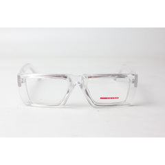 Prada - Trojan - 3005 - Bold - White Transparent - Rectangle - Optics - Eyewear