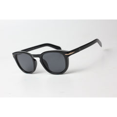 David Beckham - 4005 - Black - Acetate - Oval Round - Sunglasses - Eyewear