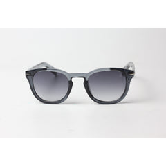 David Beckham - 4005 - Transparent Gray - Black Gradient  - Acetate - Oval Round - Sunglasses - Eyewear