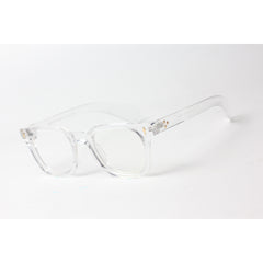 Moscot - ZAYDE - Transparent White - Acetate - Rounded Square - Optics - Eyewear