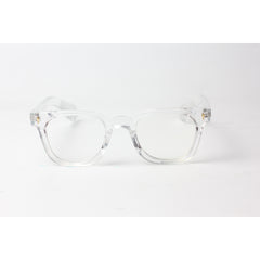 Moscot - ZAYDE - Transparent White - Acetate - Rounded Square - Optics - Eyewear