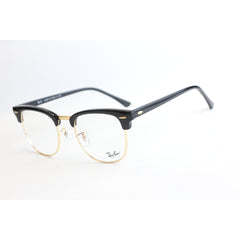 Ray Ban - RB 5154 - Black - Golden - Club Master - Metal - Acetate - Round - Premium Optics - Eyewear