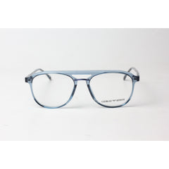 Giorgio Armani - 0703 - Transparent Crystal Blue - TR - Aviator Round - Premium Optics - Eyewear