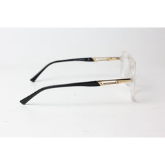 DITA - 0656 - Transparent White - Golden - Acetate - Aviator - Square - Premium Optics - Eyewear