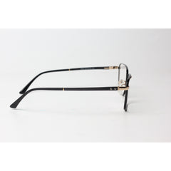 Boxidun -1516 - Metal - Black - Golden - Retro - Rectangle - Optics - Eyewear