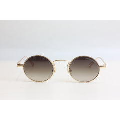 Chrome Hearts - Golden - Brown Gradient - Vintage - Metal - Round - Sunglasses - Eyewear