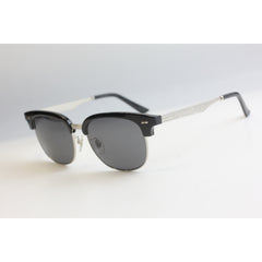 Gucci - GG-0051S - Black - Silver - Club Master - Acetate -Metal - Round - Premium Sunglasses - Eyewear