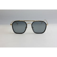 Marc Jacobs - HJ98 - Black - Matt Golden - Metal - Acetate - Square - Sunglasses - Eyewear