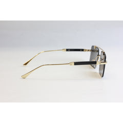 Cartier - RR65 - Black - Golden - Rimless - Metal - Rectangle - Sunglasses - Eyewear