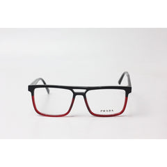 Prada - C2 - Black - Reddish Brown - Acetate  - Rectangle - Premium Optics - Eyewear