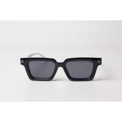 Marc Jacobs - 9565 - Navy Blue - White - Acetate - Rectangle - Sunglasses - Eyewear