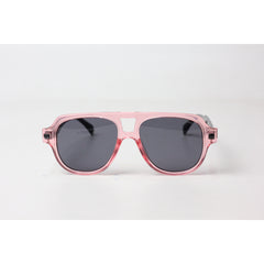 Marc Jacobs - 9560 - Transparent Pink - Black - Acetate - Aviator - Sunglasses - Eyewear