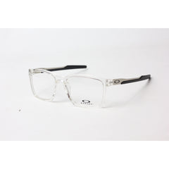 Oakley - METALINK - OK02 - Transparent White - Black -TR - Curved - Light Weight - Square - Premium Optics - Eyewear